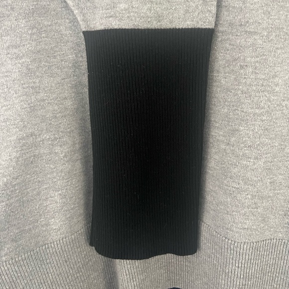 Universal Standard Gray and Black Crewneck Sweater - Picture 3 of 5